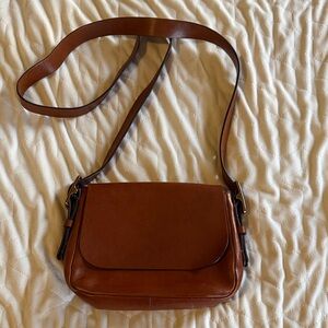 Fossil Leather Shoulder Bag